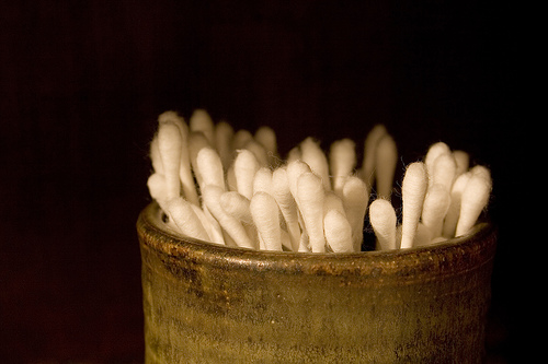 organic cotton swabs